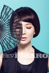 陈数杂志时尚大片诠释精致女人本色