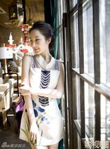 组图：程媛媛春日写真清新淡雅