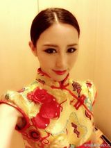 组图：平安女友朱洁静美图 温婉端庄