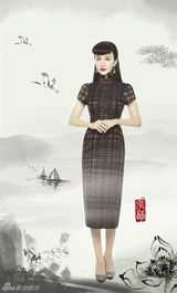 组图：张萌画境写意大片显东方灵韵