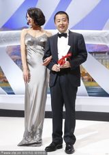 组图：戛纳电影节闭幕式颁奖现场