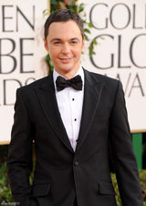 高清图：68届金球奖红毯 “谢耳朵”帕森斯亮相