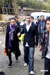 幻灯图：陈凯歌率《赵氏孤儿》进驻春秋战国城