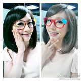 组图：台湾甜美女主播吴宇舒生活照