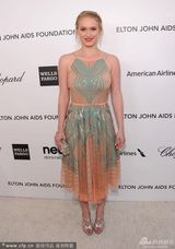 组图：奥斯卡艾滋基金派对 众女星亮相