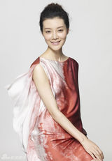 组图：车晓端庄典雅 展爱心大使甜美笑容