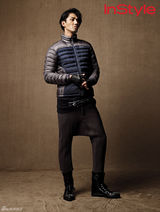 高清组图：韩星车胜元户外服写真 英俊潇洒型男本色