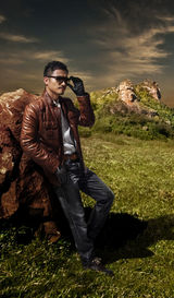 组图：耿乐登时尚杂志 闪耀夺目东方魅力