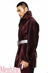 高清图：邵兵两大男刊封面气场颓废 新片合作吴彦祖