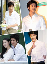 组图：盘点穿白衬衫也男神的男星们