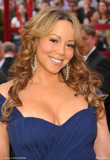 高清组图：奥斯卡红毯 玛丽亚-凯莉和老公恩爱亮相