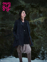 高清组图：《断箭》金智昊冬装写真优雅温和