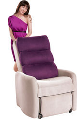 高清图：林志玲拍广告造型百变 长发妩媚笑容动人