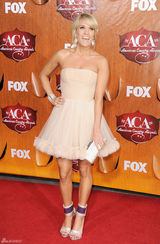 高清组图：凯莉-安德伍德性感亮相乡村音乐奖