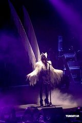 幻灯：张惠妹巡回演唱会唱响澳门 大走摇滚风