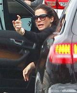 幻灯图：布洛克公路爱心大营救 行驶中救流浪狗