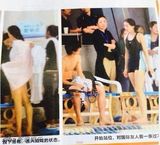 组图：刘诗诗片场泳装“诱惑”三浦春马