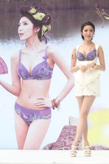 高清组图：“内衣女王”杨谨华亮相 回应新欢传闻