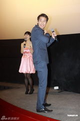 组图：泰国巨星Pong来华宣传展亲和力