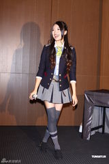 组图：AKB48北原里英访台展现十足亲和力