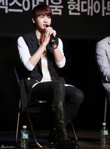 高清组图：SJ厉旭等出席韩音乐剧《狼的诱惑》宣传