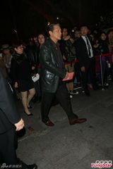 组图：陆川戴立忍曾宝仪等现身张震婚礼