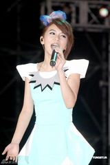 组图：林志玲献唱台北花博会 SHE与周杰伦接力开唱