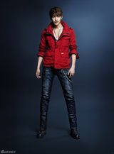 高清组图：金宇彬金高恩担任某服饰品牌代言人