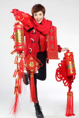 组图：星光大道曝大片 紫檀携人气选手贺元宵