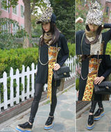 组图：明星爱街拍第二期 秋冬不可缺少各式围巾