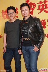 组图：谢霆锋出席英皇春茗 姗姗来迟拒受访