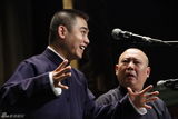 组图：德云社办孔云龙专场 郭德纲受访谈收徒标准