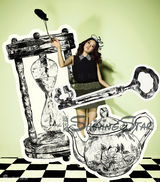 阚清子时尚大片鬼马调皮青春魅力