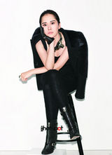 组图：海清承认有子后首发写真 时尚辣妈来袭