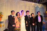 组图：导演黄健中儿子大婚 田华张纪中等群星捧场