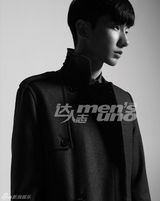 组图：新生代潜力男模特登《达人志》封面