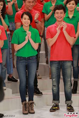 组图：TVB300艺人大合影 黄宗泽胡杏儿零交流