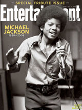 幻灯图集：《Entertainment》杂志推出四款纪念杰克逊封面