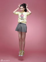 高清：颖儿“中戏校花”受肯定 拍摄春春时尚写真