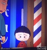 组图：小丸子换发型 网友热议：萌到哭