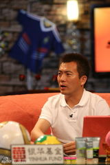 高清图：海清高峰做客黄加李泡畅聊世界杯