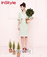 高清组图：金敏瑞尹胜雅春装写真彩色服饰清纯可爱