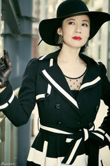 组图：张光北娇妻陈炜大片红唇美艳