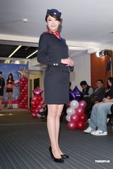 组图：蔡淑臻新戏演空姐 男友李沛旭浮想联翩