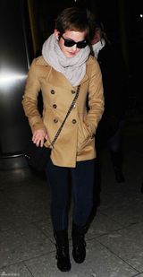 组图：明星爱街拍第二期 秋冬不可缺少各式围巾