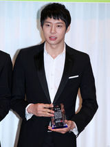 高清图：组合JYJ出席任命仪式 当选宣传大使