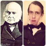 组图：美高中生模仿历任总统趣味表情走红