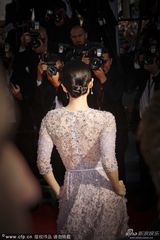 组图：《维纳斯》首映 章子怡素雅长裙助阵