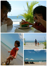 组图：马可爱女曝光 骑脖当有爱奶爸