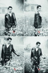 组图：冯绍峰再登杂志封面 演绎秋日游园惊梦